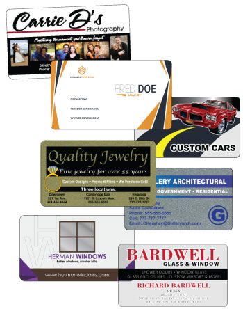 .030 mil plastic business cards