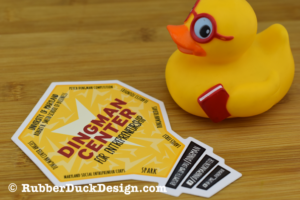 Any Shape Label - Black, Yellow and Red