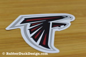 Any Shape Label - Black, Red, and Silver