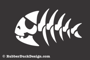 White Vinyl Auto Decal