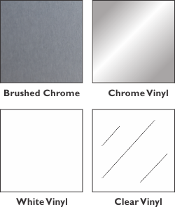 Domed Decal Stock Colors